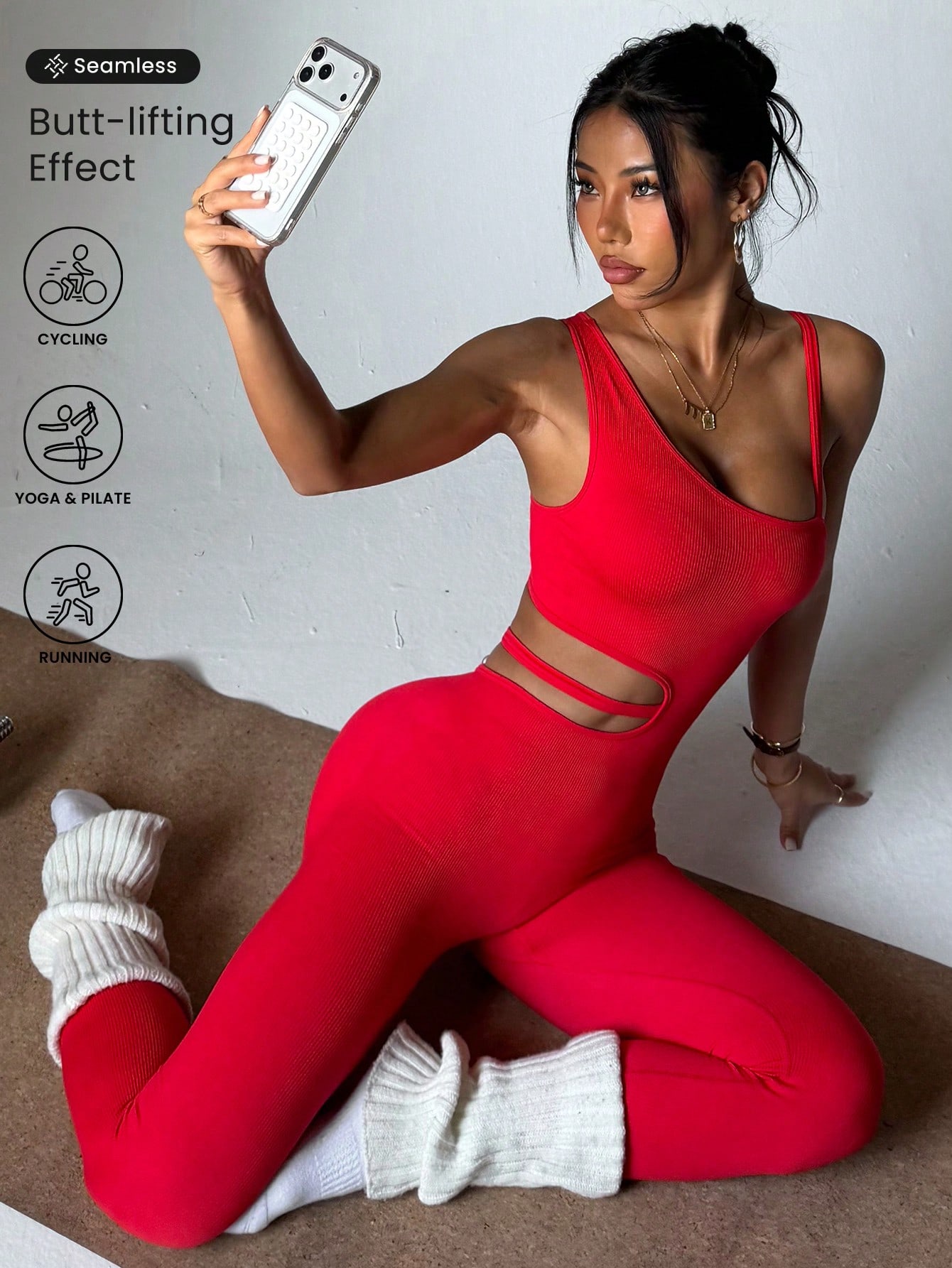 Pilates Yoga Leggings - 美しい背中デザインのセクシーなワンピースヨガレギンス、女性用通気性速乾スポーツボディスーツに最適