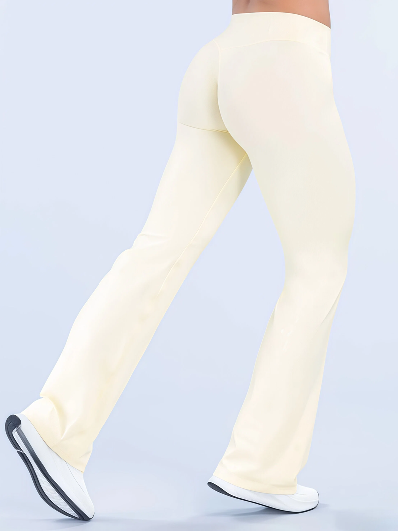 Pilates Yoga Leggings - HISTELLO オリジン フレア スポーツ フィットネス フレアパンツ