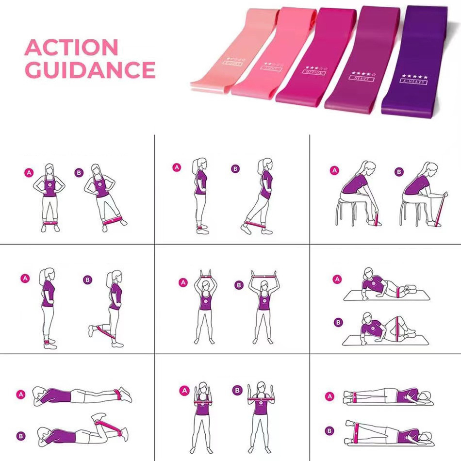 ピラティスボール、レジスタンスバンド、グリップソックスセット - Pilates Yoga Workout At Home のレビューと価格