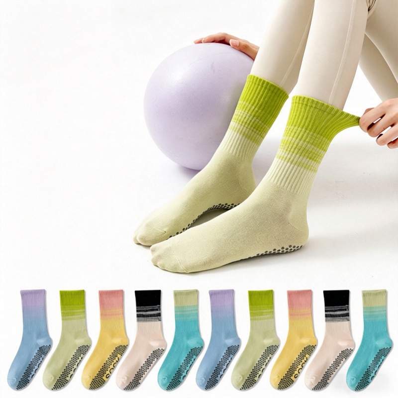 Dreamlikelin 1 ペア レディース ミッドカーフ - Pilates Yoga Grip Socks のレビューと価格