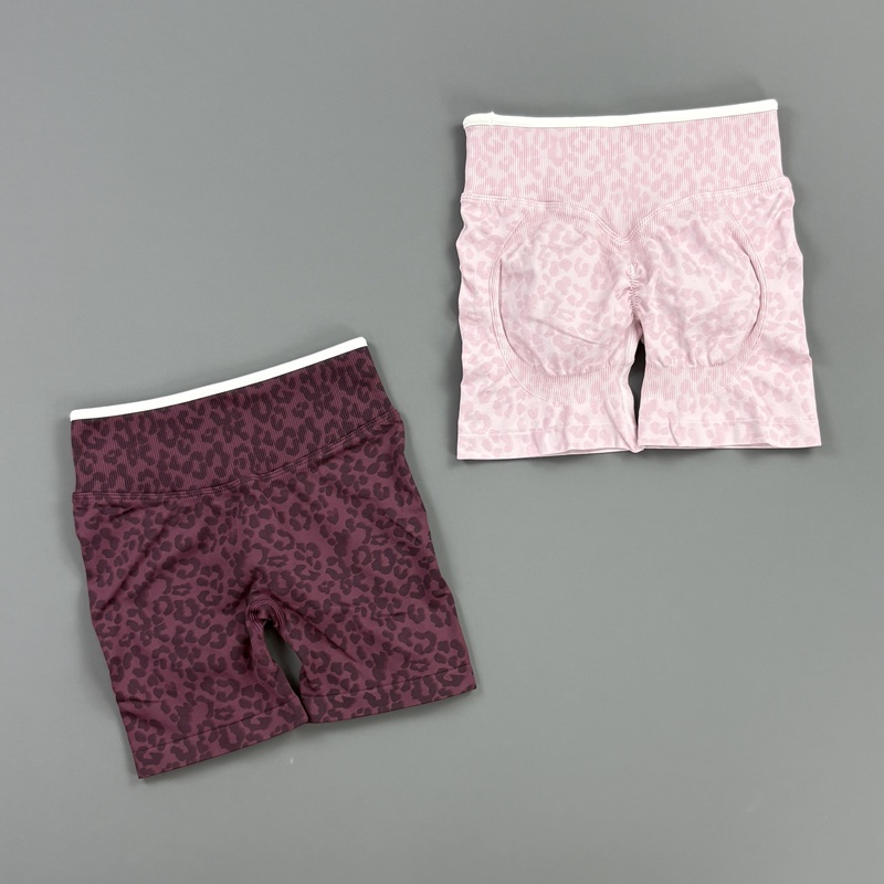 HISTELLO ジムショーツ レオパード柄 レディース シ - Pilates Yoga Leggings のレビューと価格