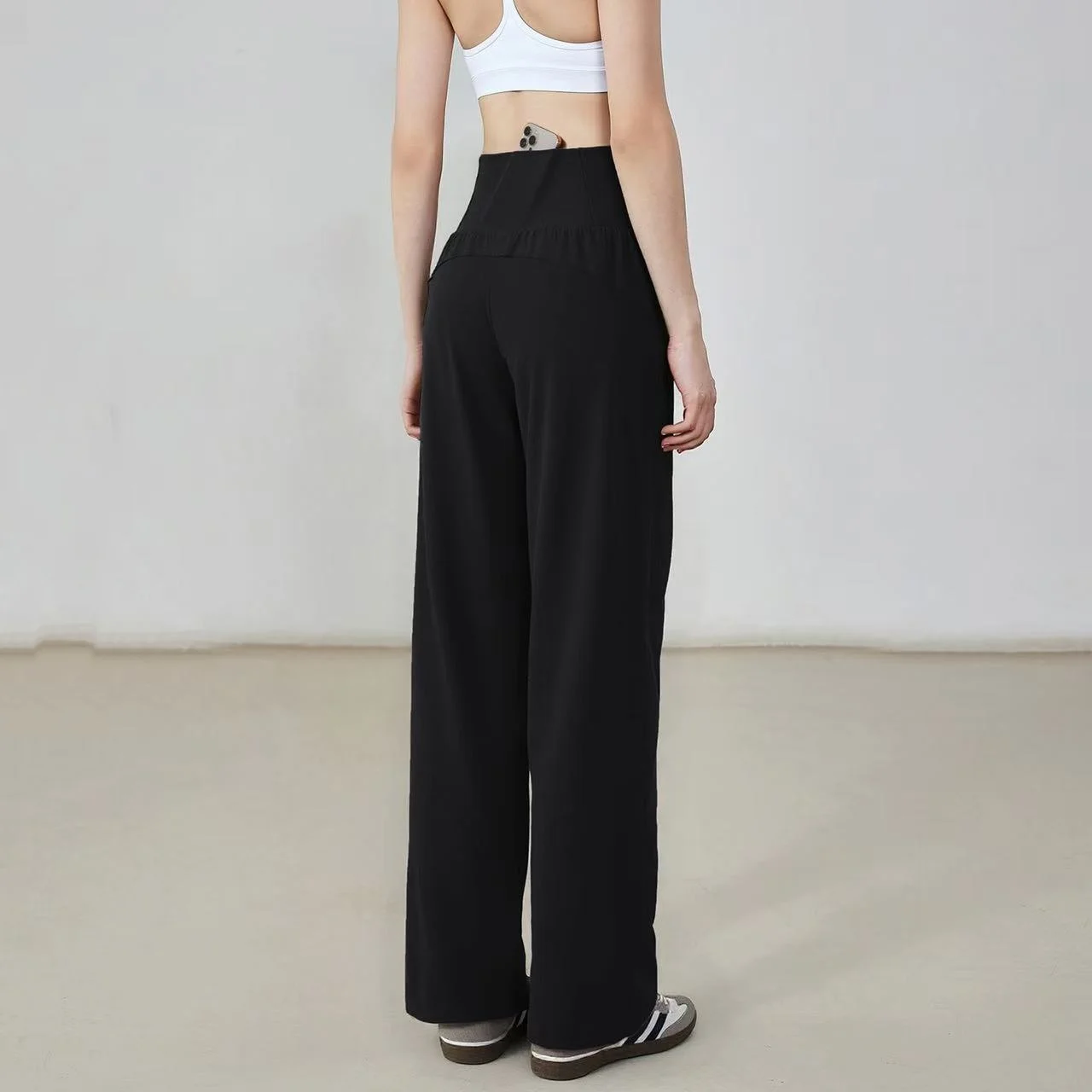 フィットネス レディース ルーズストレート スポーツパンツ  - Pilates Yoga Leggings のレビューと価格