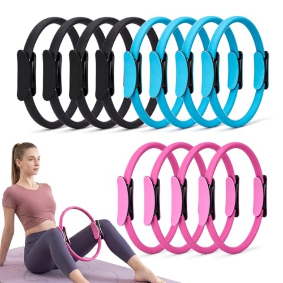 ホームジム用ピラティスリングアクセサリーセット：15インチの - Pilates Ring Magic のレビューと価格