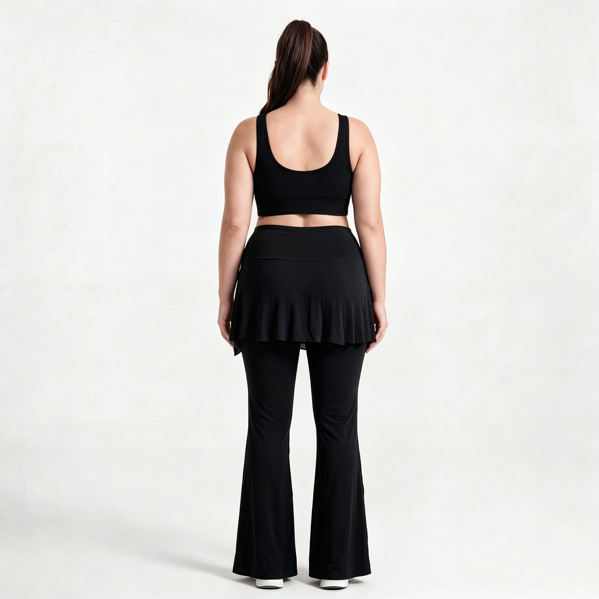プラスサイズ ソフトモーション ストレートレッグ ボトムス  - Pilates Yoga Leggings のレビューと価格
