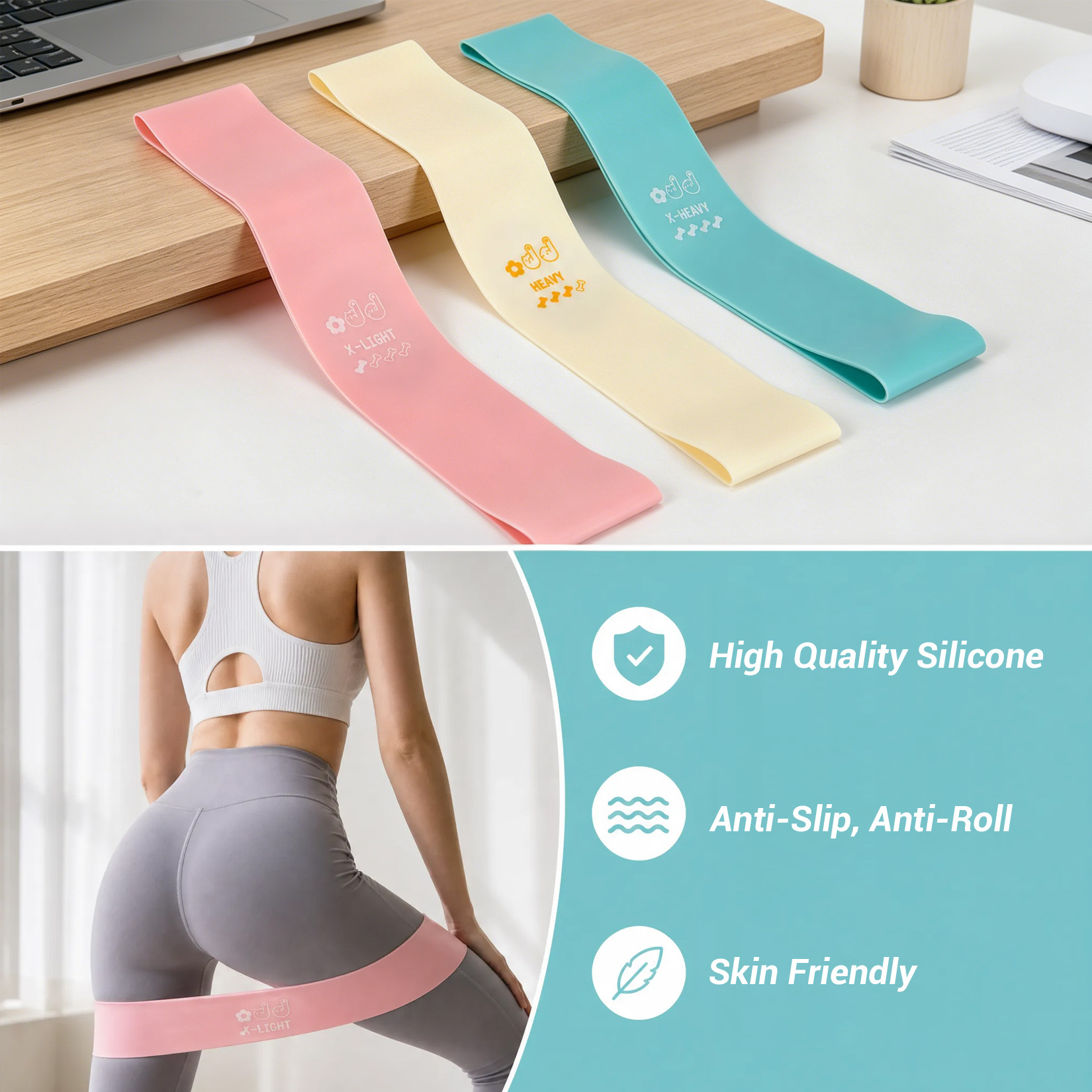 ピラティス トレーニングセット、6-in-1 ピラティスリン - Pilates Ring Magic のレビューと価格